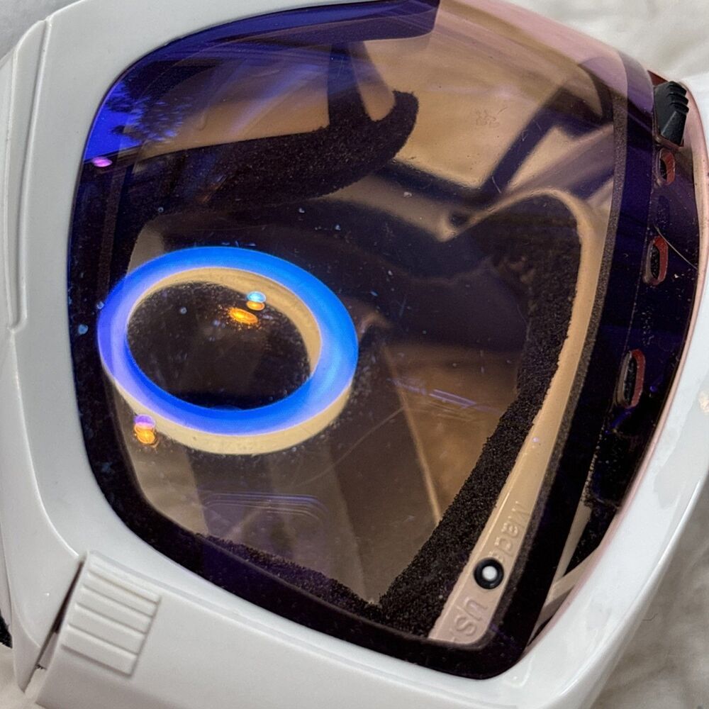 Smith Optics Prophecy OTG ODS3 White Snow Goggles Blue Sensor Mirror With Box - Picture 7 of 16